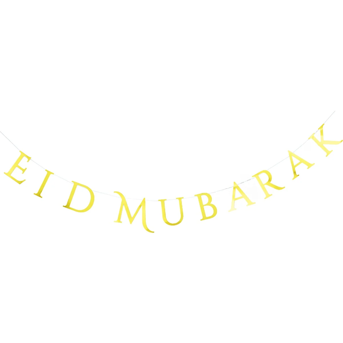 Eid Lettering Garland — angle view