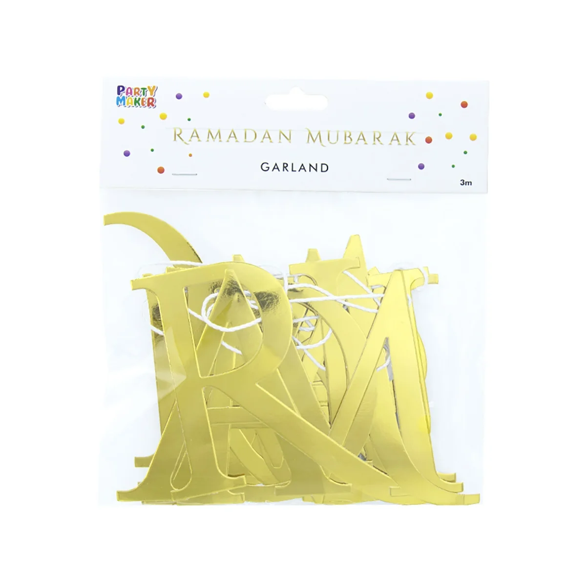 Ramadan Lettering Garland 1ct (608232)