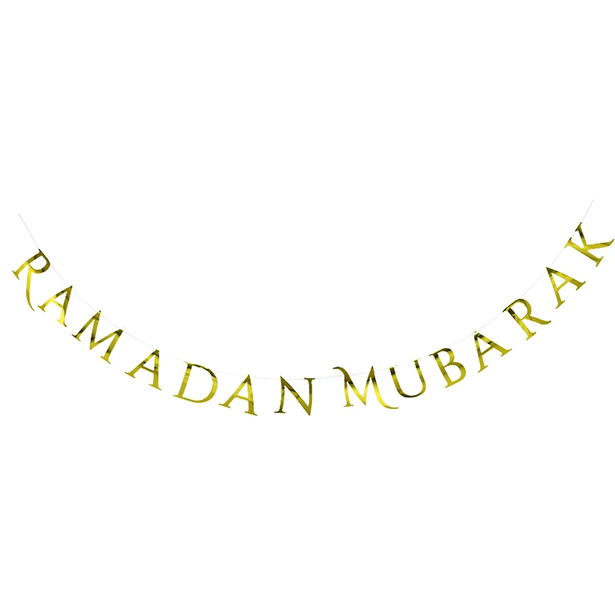 Ramadan Lettering Garland — size reference