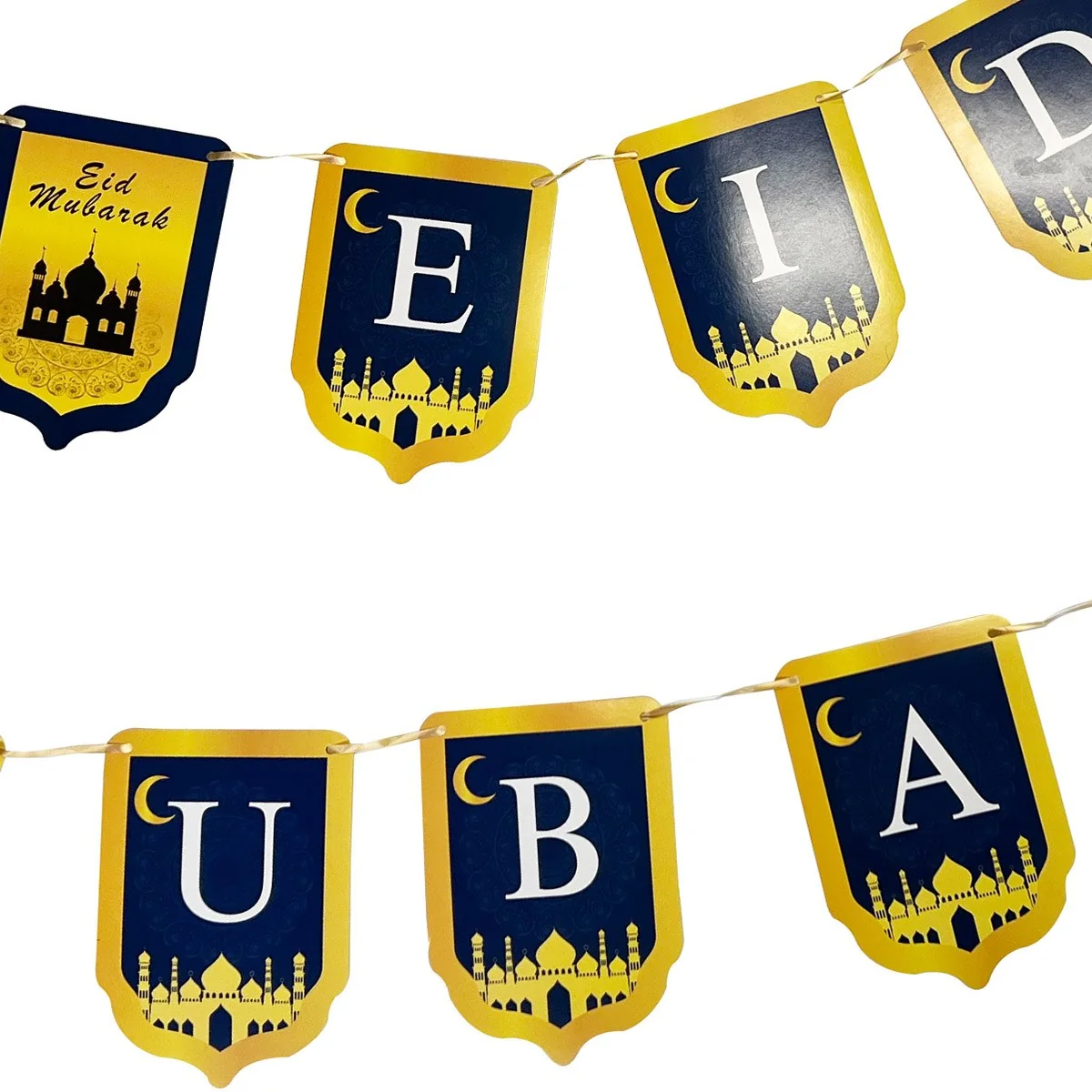 Eid Lettering Bunting 300cm — size reference