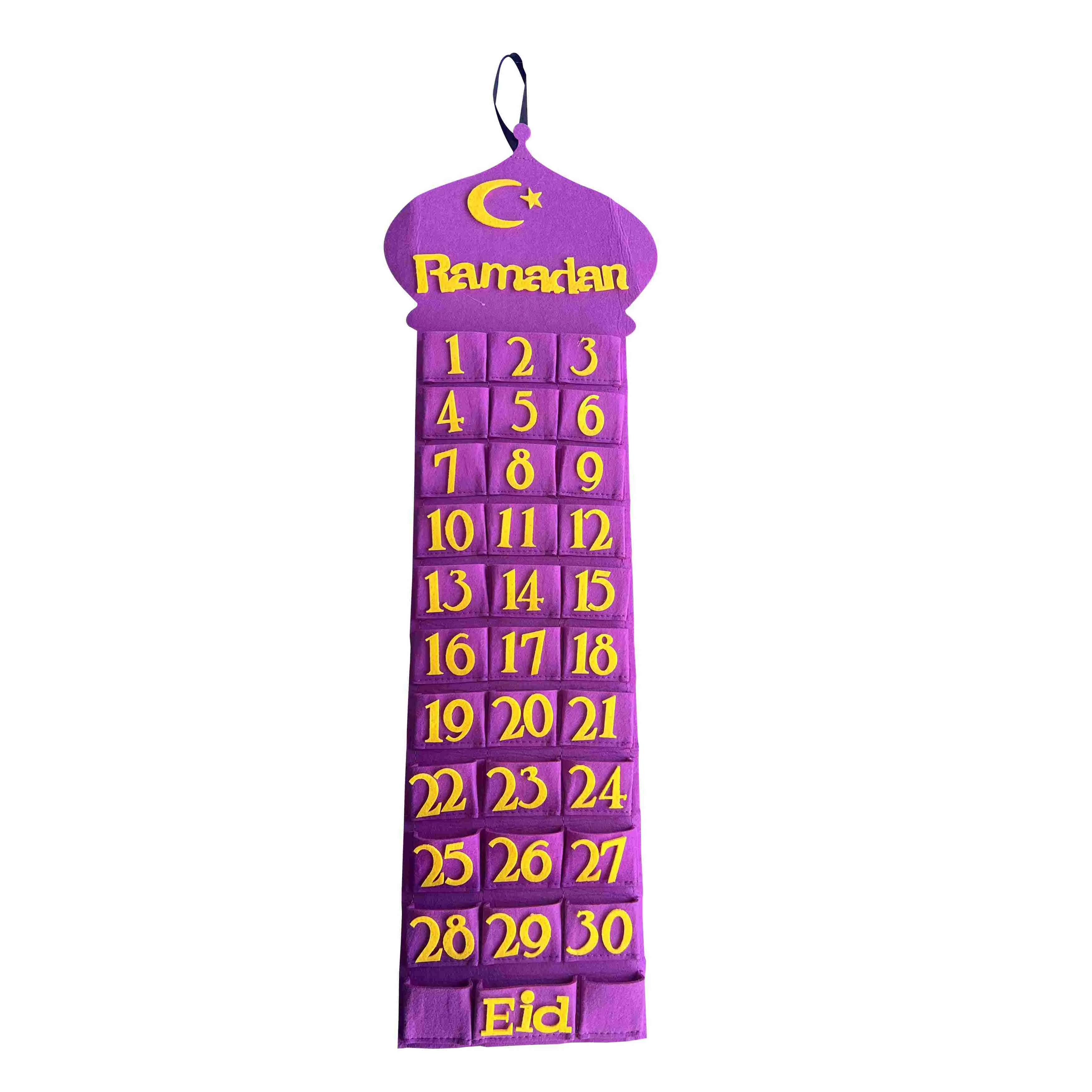 Felt Ramadan Calendar
Slim Purple (613109)