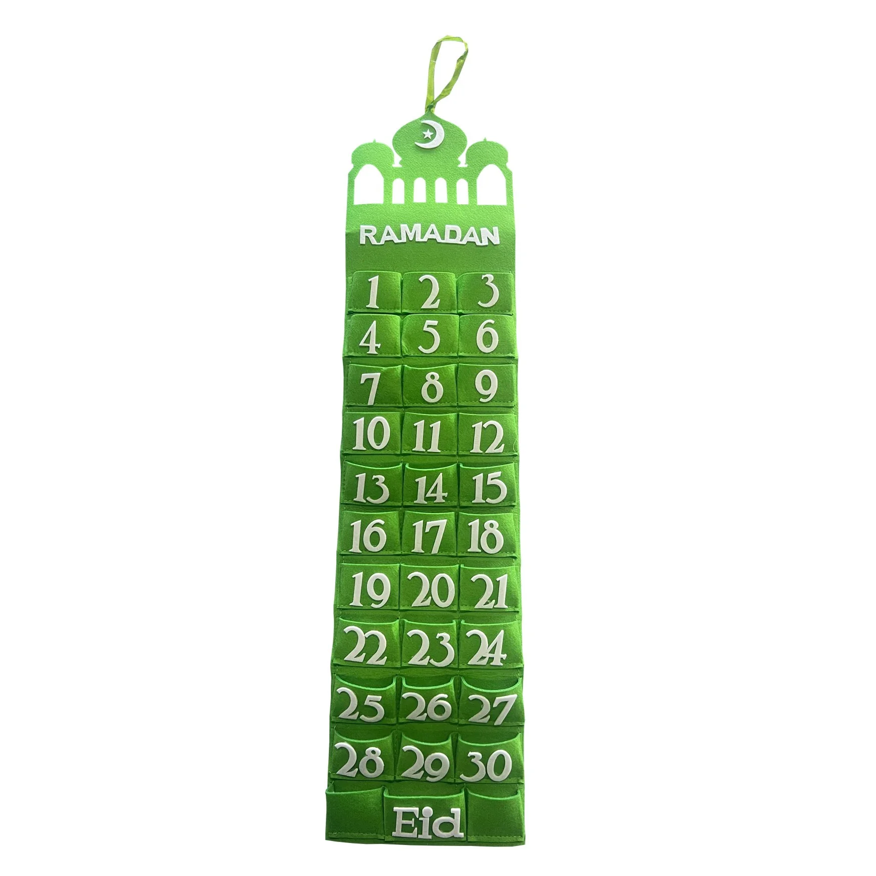 Felt Ramadan Calendar
Slim Green (613111)