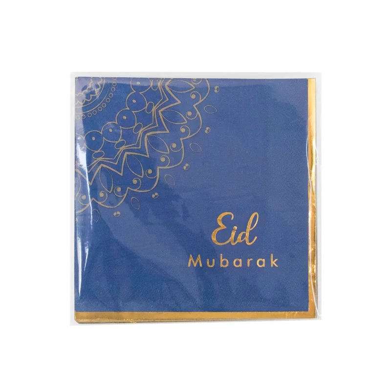 Eid Mubarak napkins 16pcs (617072)