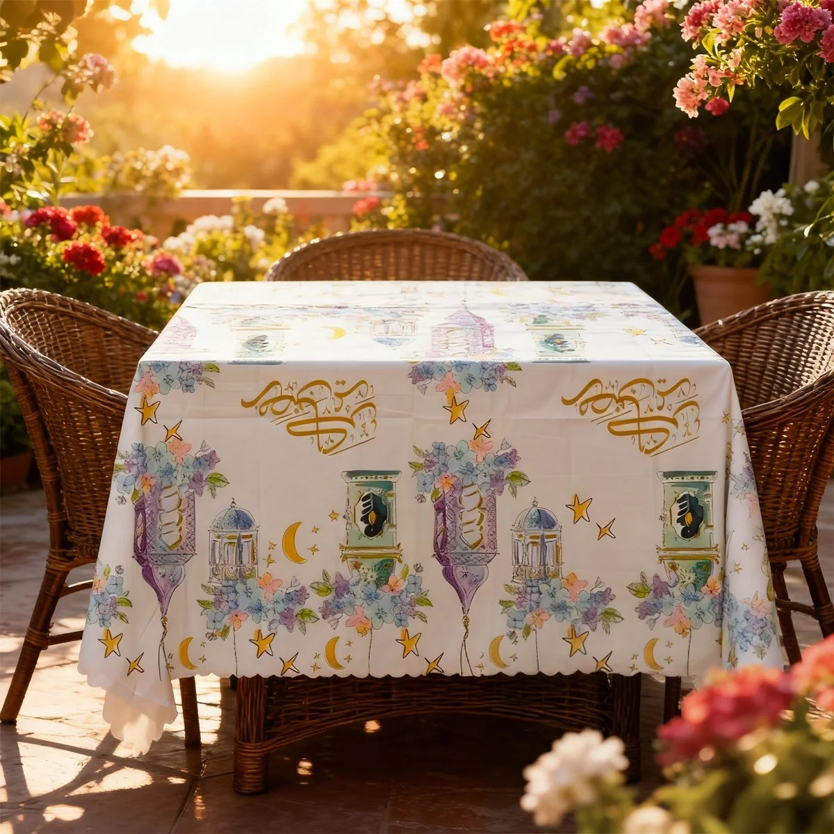 Ramadan Kareem Tablecloth — packaging