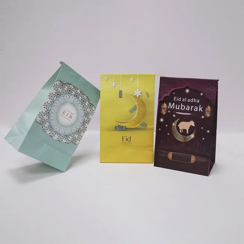 Eid Giveaway Dessert Paper Bag 6ct (623139)
