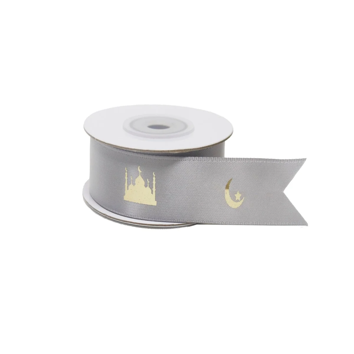 Ramadan Gift Wrapping Ribbon 910cm Silver (623147)