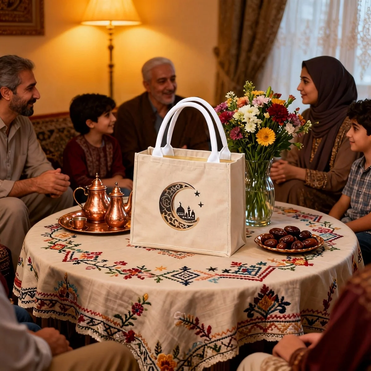 Ramadan Tote Bag — detail