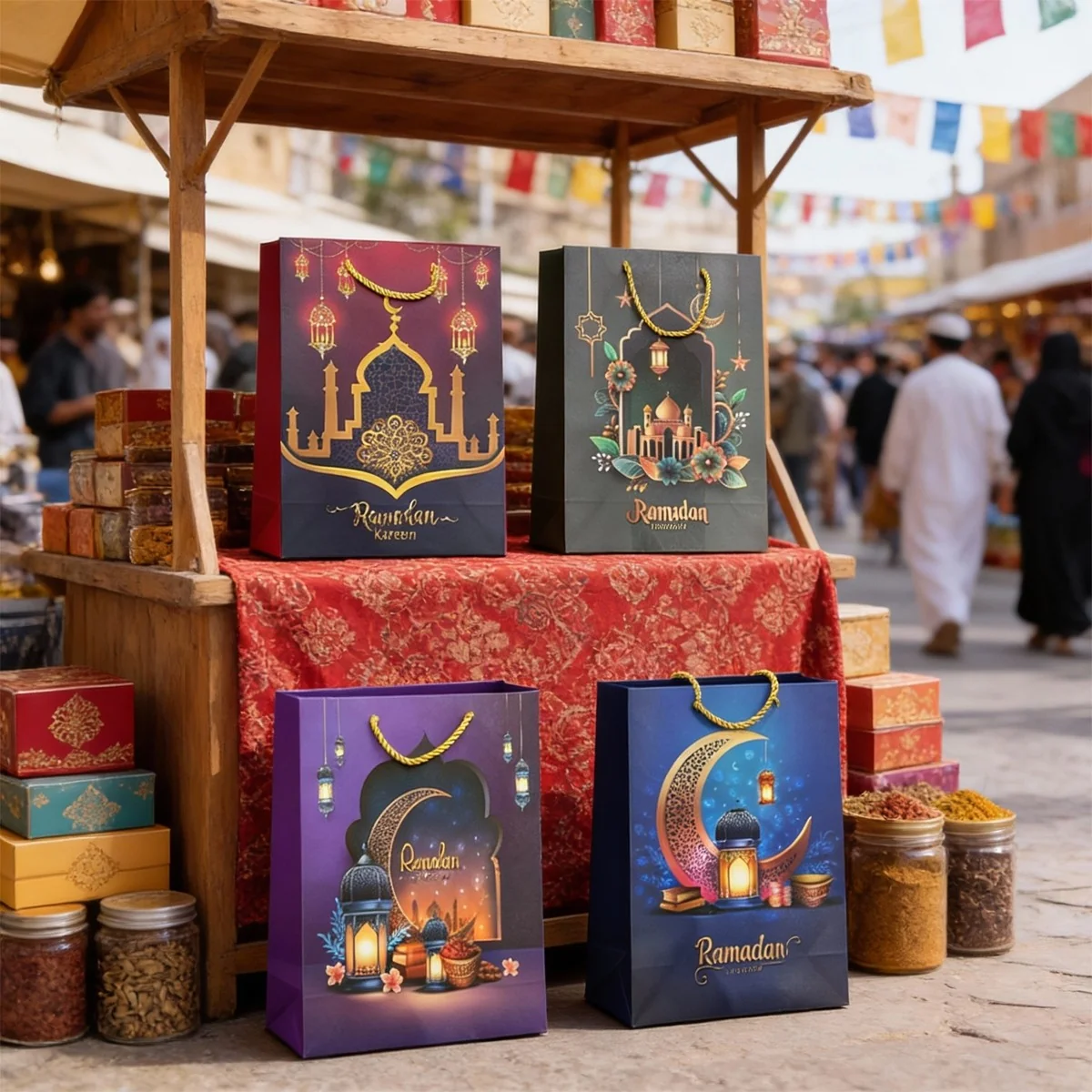 Ramadan Gift Bags 1pcs (623273)
