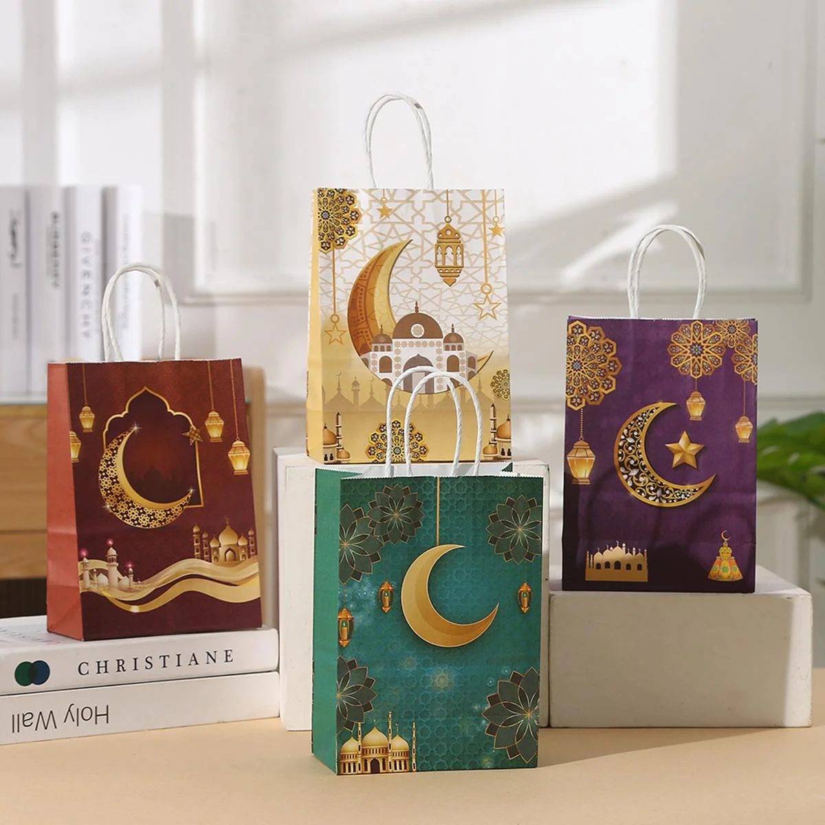 Islamic Festive Gift Paper Bag — detail