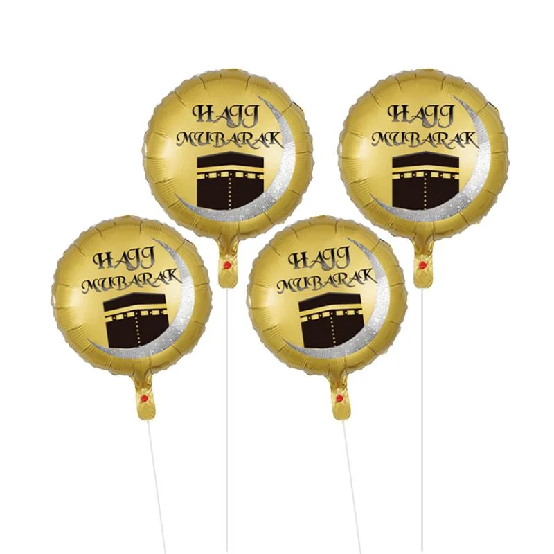 Hajj Round Foil Balloon 18 inch — front view