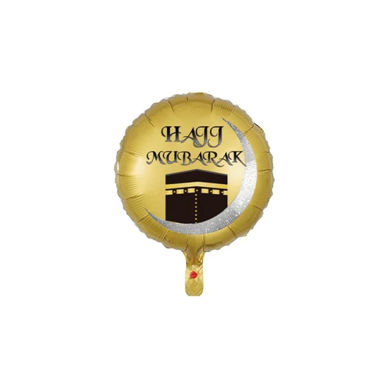 Hajj Round Foil Balloon 18 inch — detail