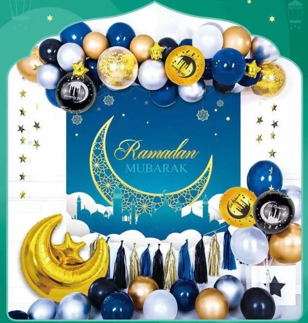 Eid Mubarak Balloon Set 120pcs (625517)