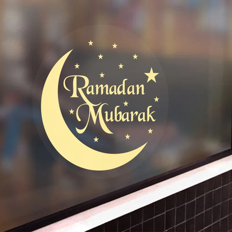 Ramadan Transparent Window Sticker 60cm (631137)