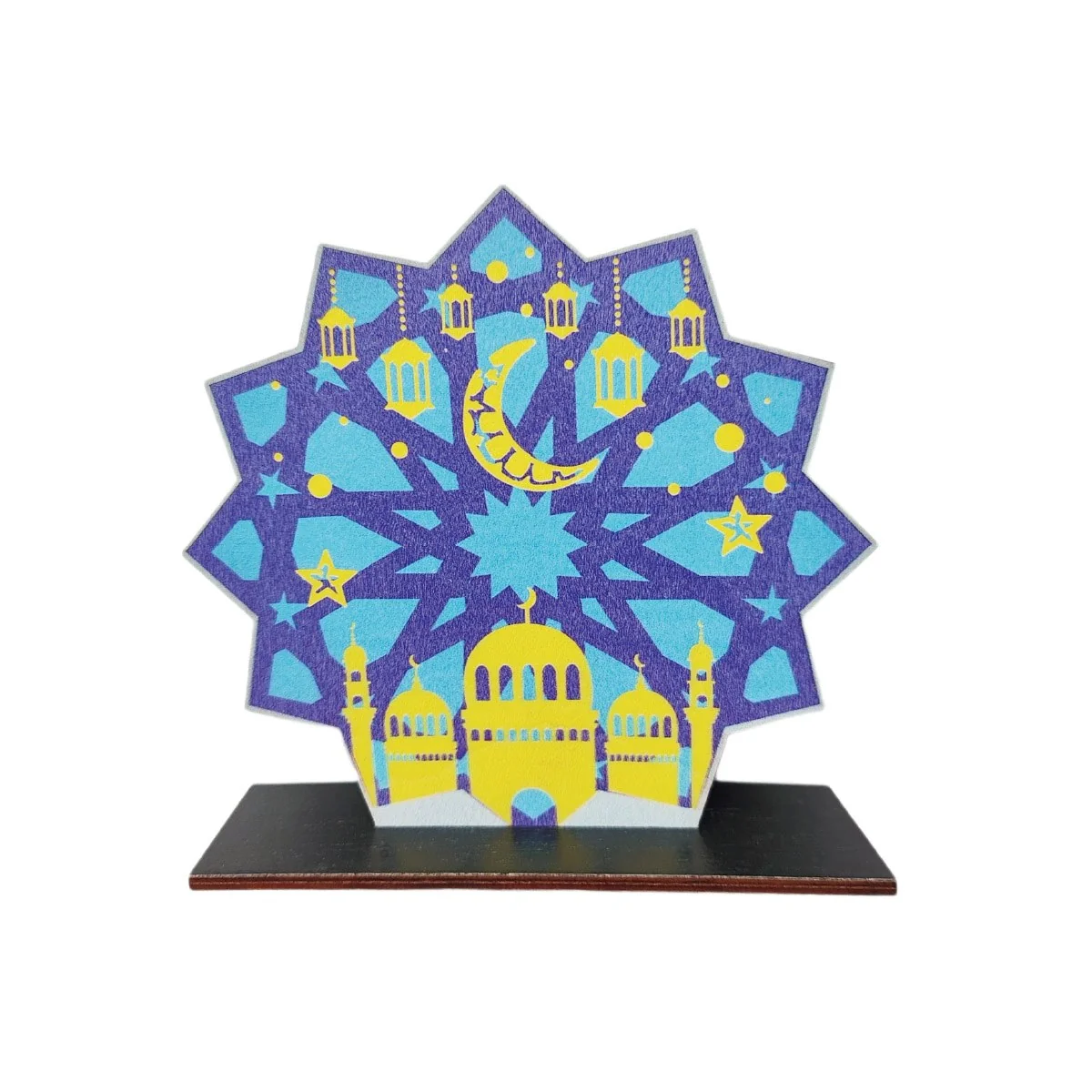 EID Wooden Decoration — detail