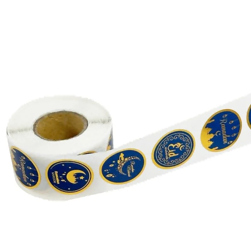 EID & Ramadan Gift Stickers - Blue Version (631743)