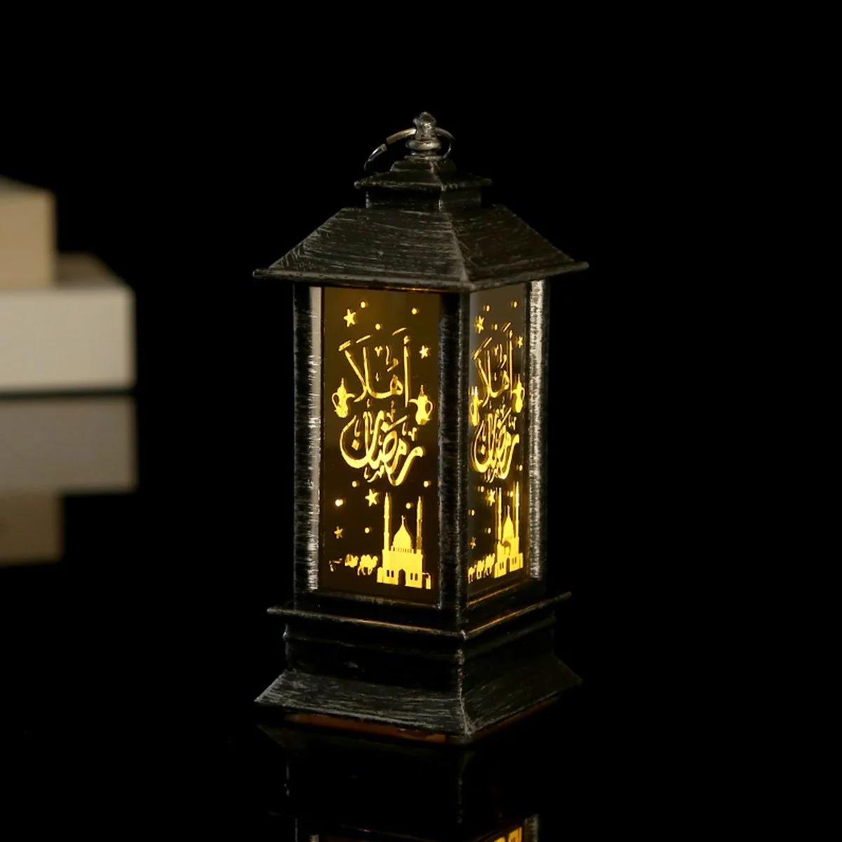 Ramadan Lantern Ornament Silver Color (641159)