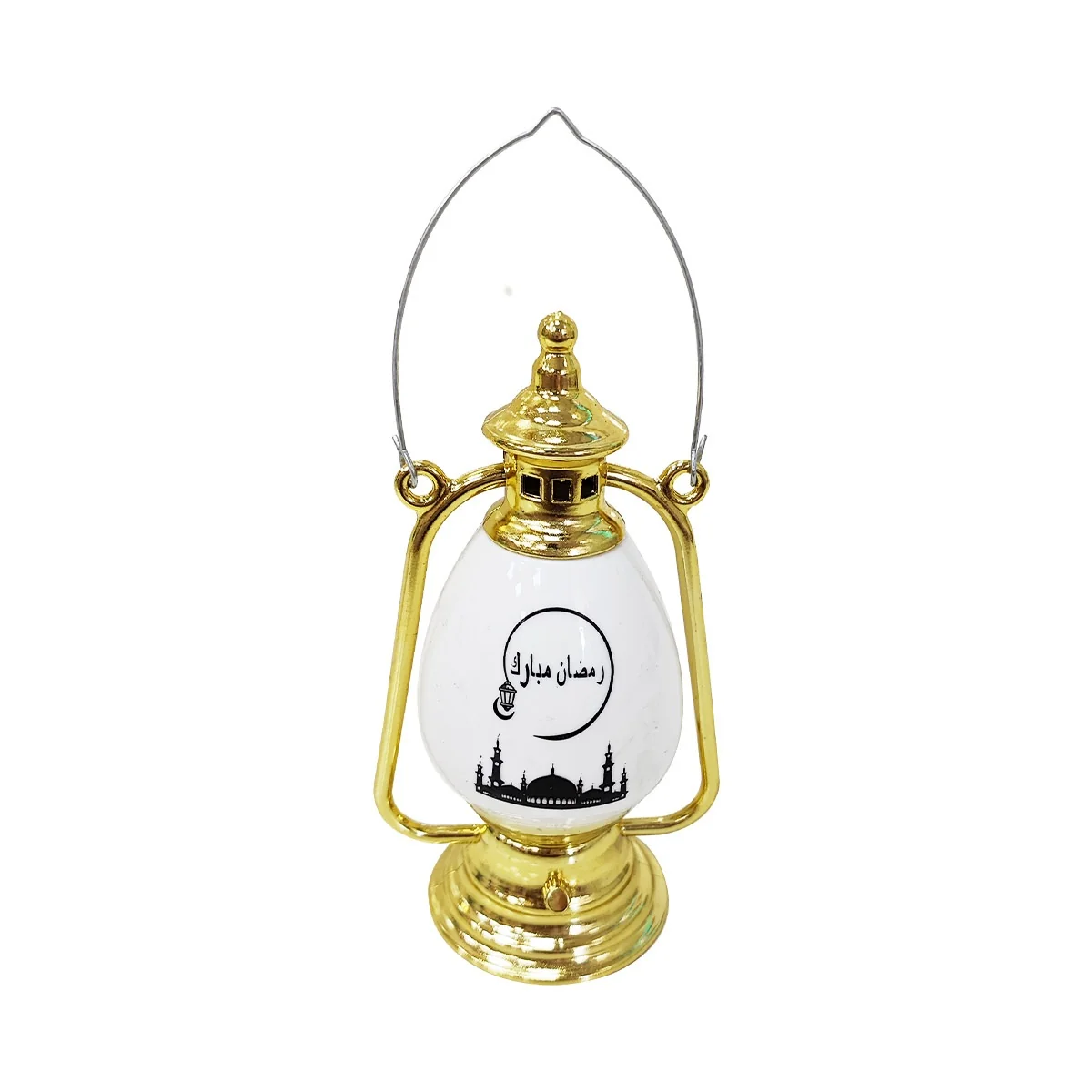 Ramadan Lantern Ornament White Color (641161)