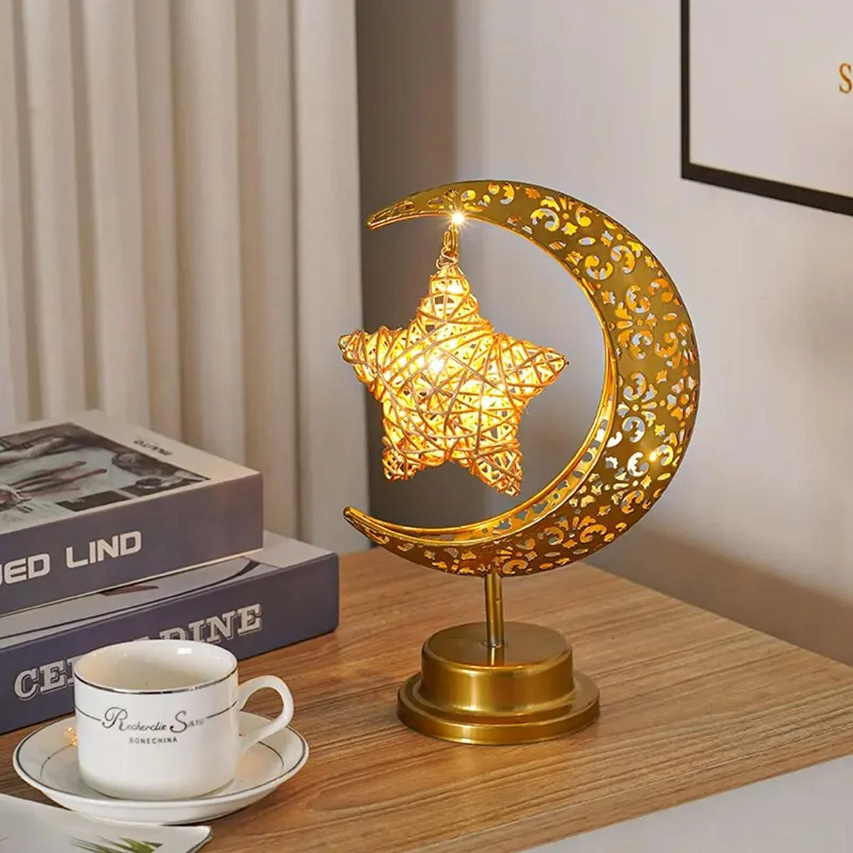 Star Moon Table Lamp — detail