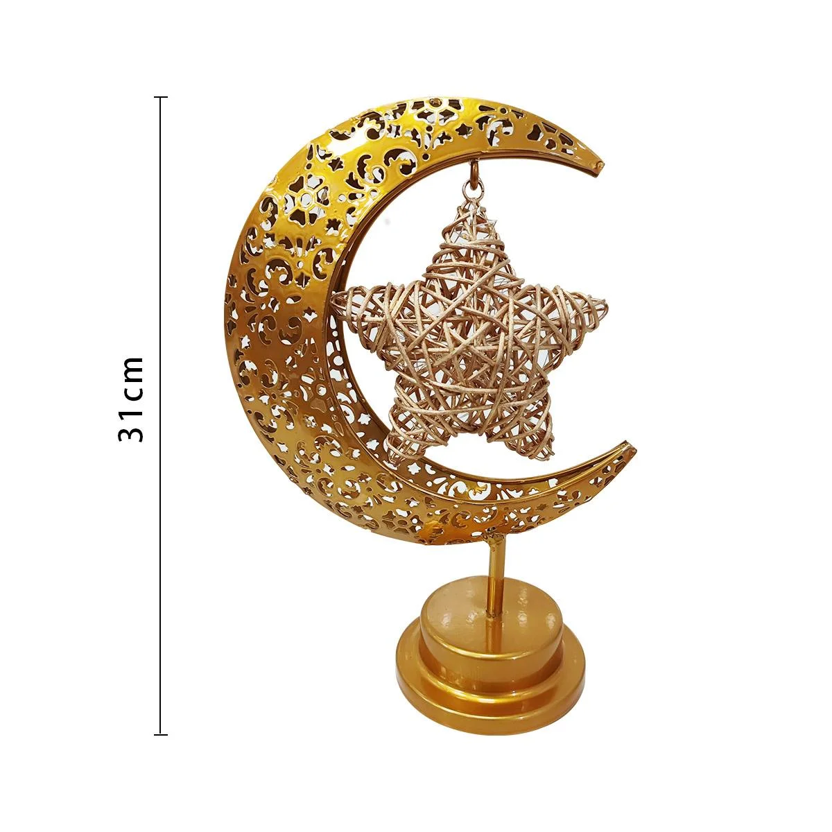 Star Moon Table Lamp — angle view