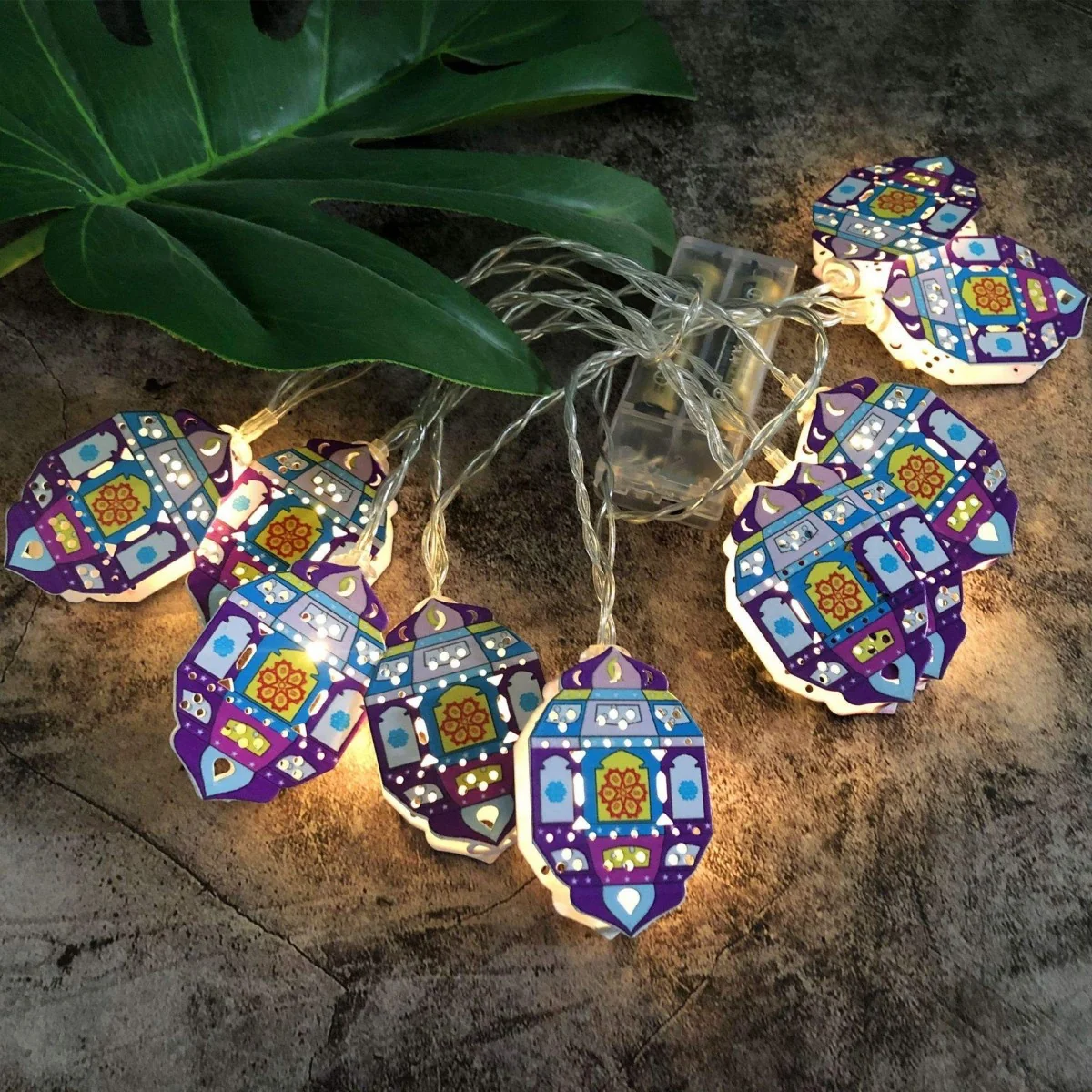 Ramadan Led Garland with Battery Case (641209)