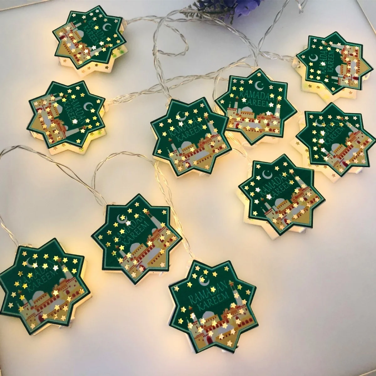 Ramadan Led Garland with Battery Case (641210)