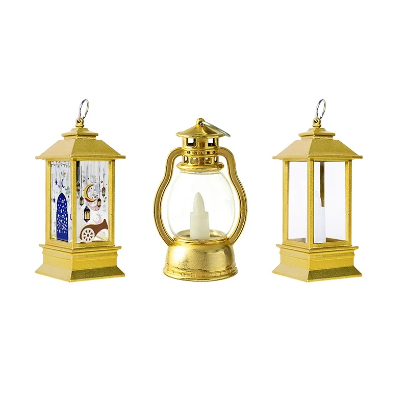 Ramadan Faux Candle Lantern mix 3 designs 24ct (641253)