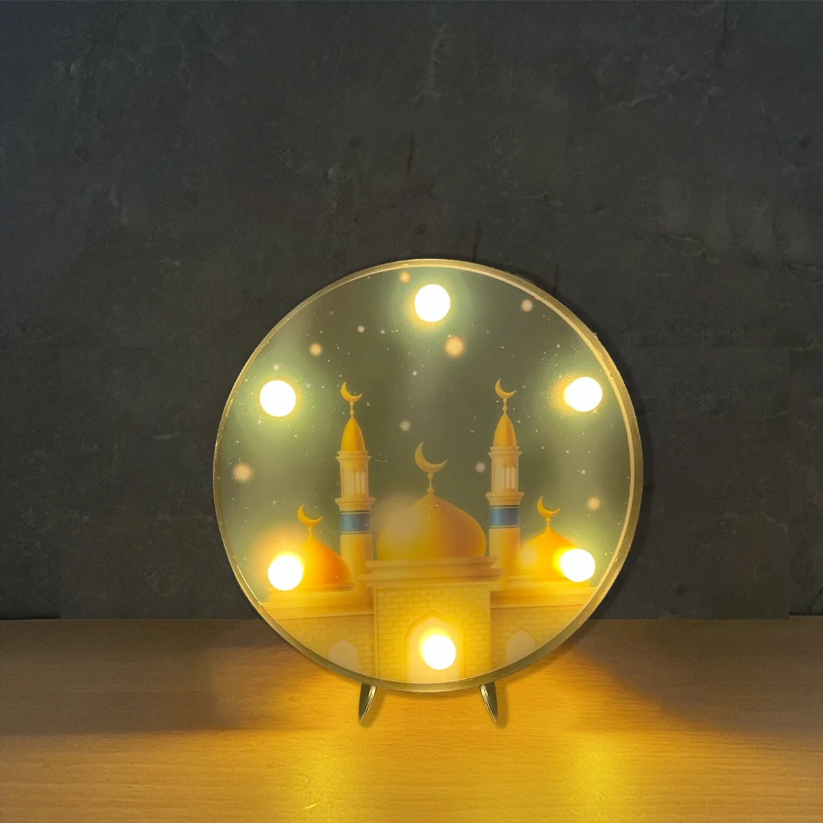 EID LED LANTERN 16*16cm — angle view
