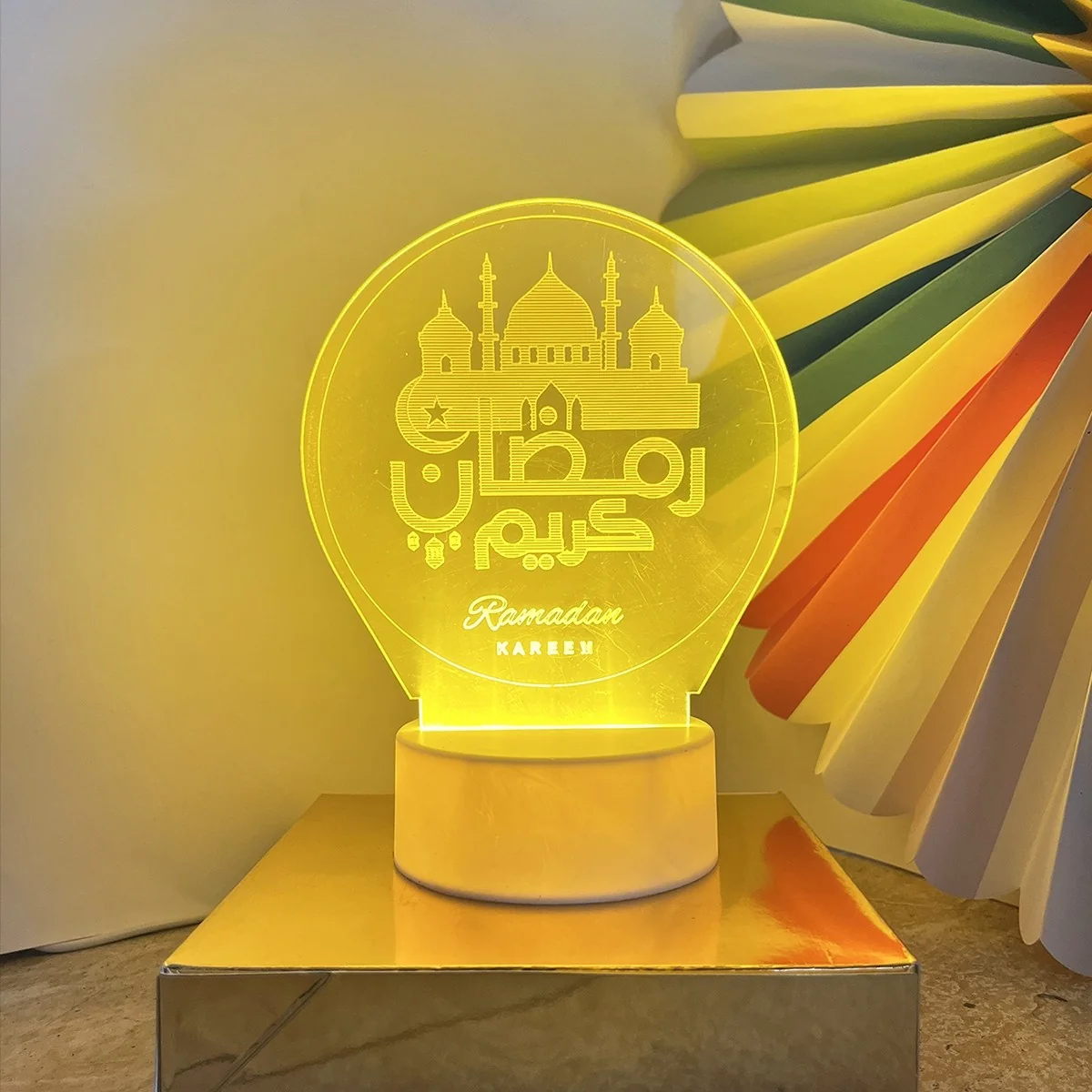 EID LED LANTERN 13*17*8.5cm — size reference