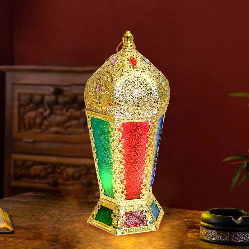 Ramadan Lantern-LED+Song 33pcs (641314)