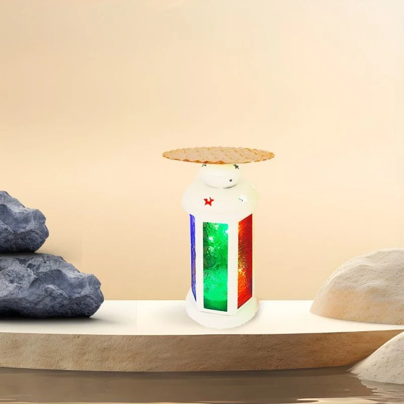 Ramadan LED Lantern with Snack Plate - S 72pcs (641315)