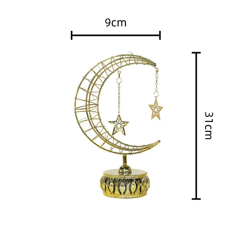 Moon Star LED Table Lamp 24pcs — angle view