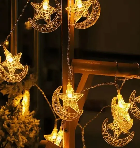 Ramadan wood LED decoration (641365)