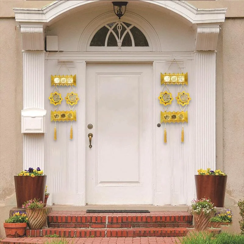 Gold Islamic Wall Decoration 60pcs — packaging