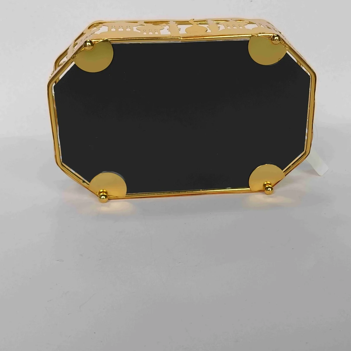 EID Golden Mirror Rectangle Serving Tray 60pcs — packaging