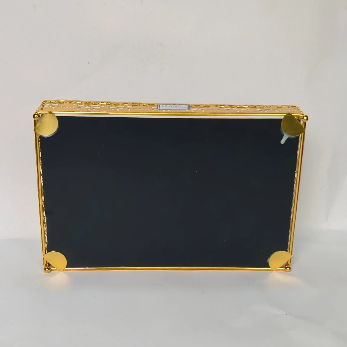 EID Golden Mirror Rectangle Serving Tray 60pcs — packaging