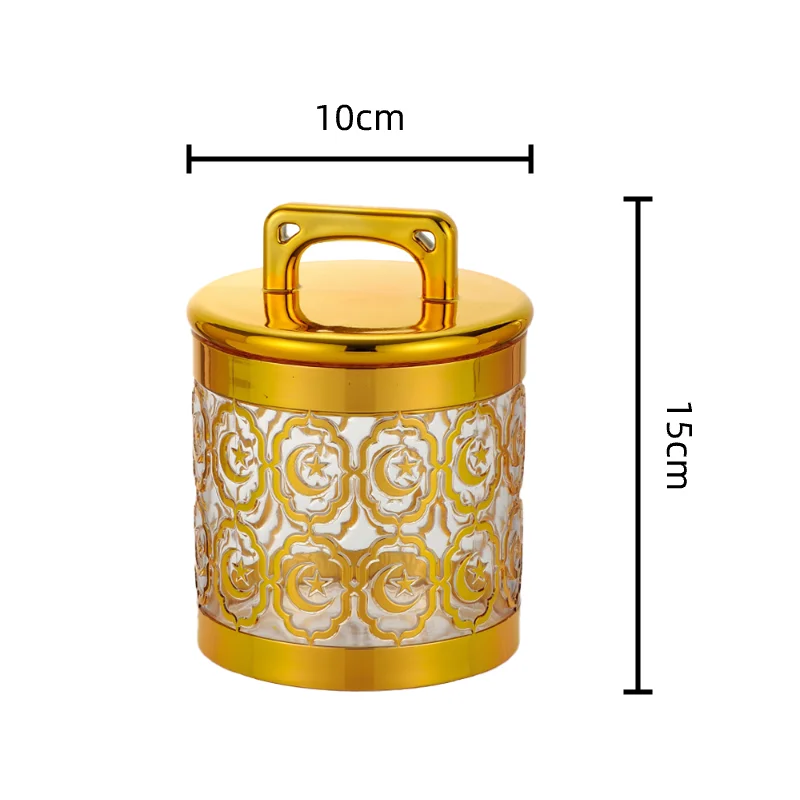 Moon & Star Snack Jar — front view