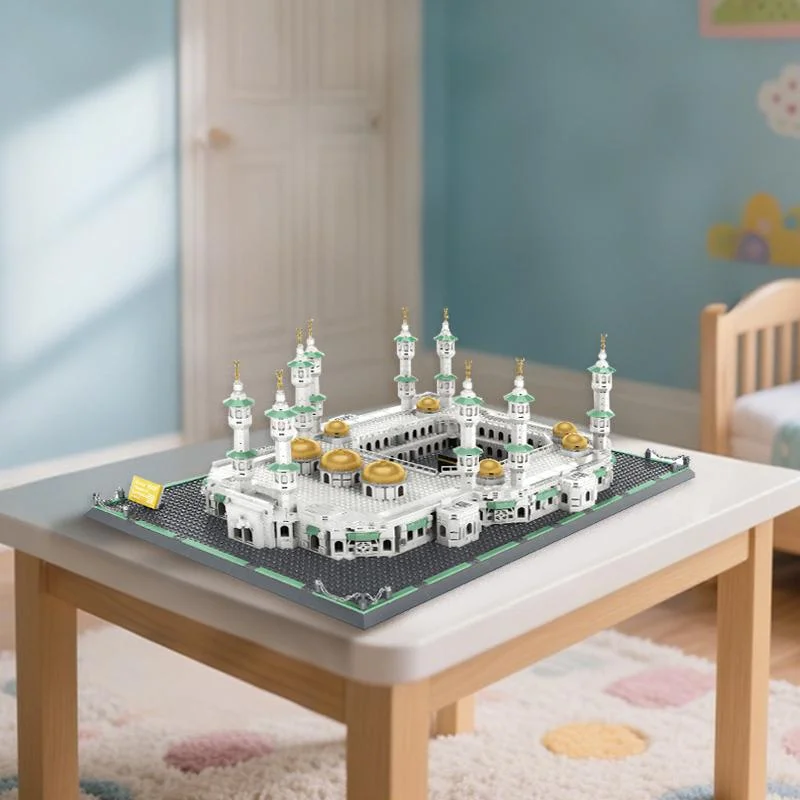 Great Mosque of Mecca, Saudi Arabia 3pcs — angle view
