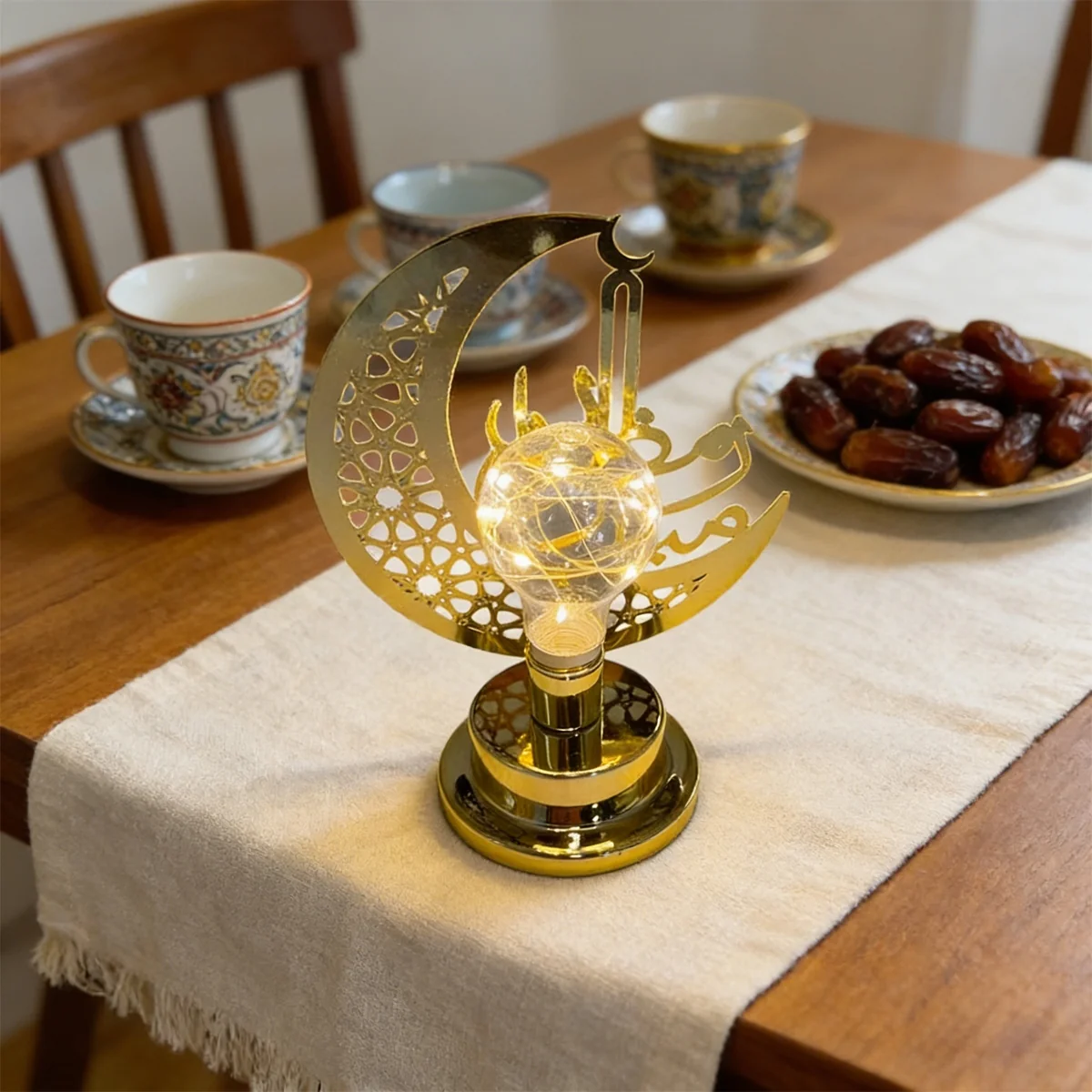 Ramadan Moon Table Lamp 1pcs (642145)