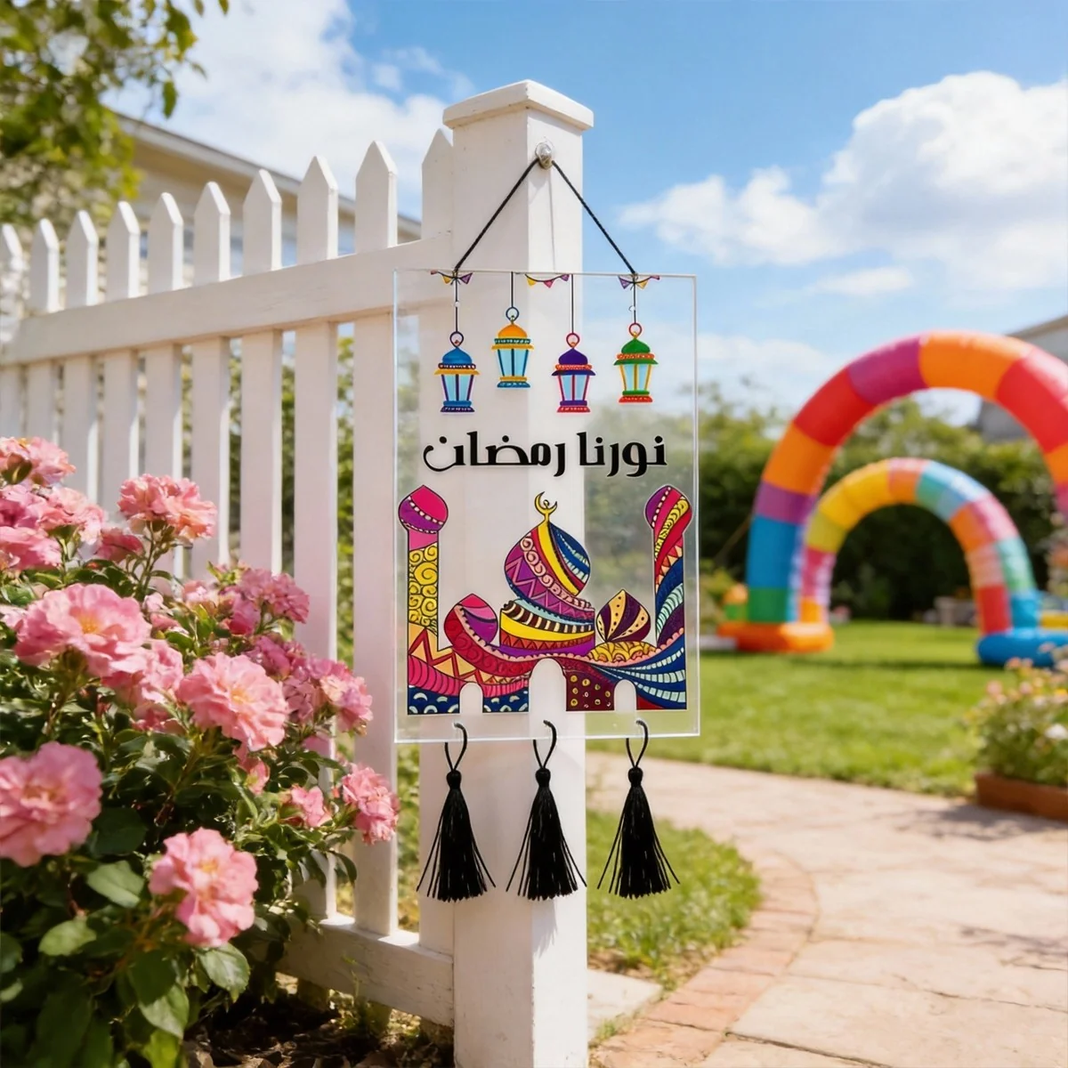 Ramadan Hanging Decoration Large Hanging Sign (642156)