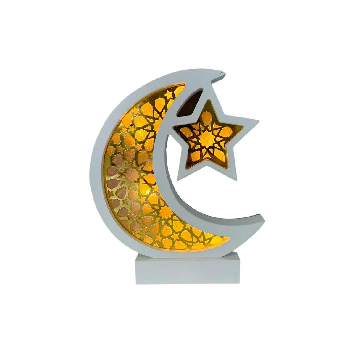 Star Moon LED Table Decoration star moon acrylic sign (642166)