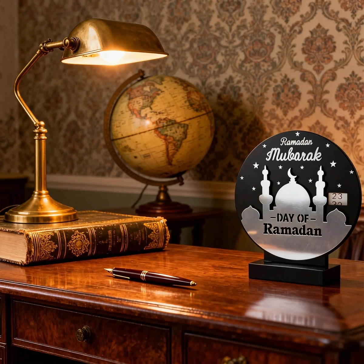 Ramadan Mubarak Countdown Calendar 1pcs (642167)