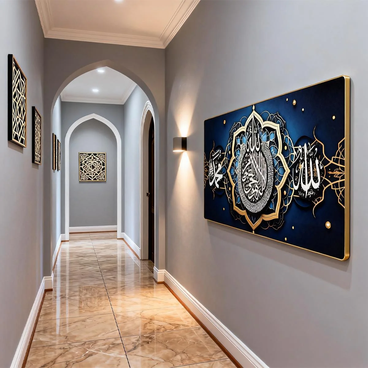 Islamic Wall Art — angle view