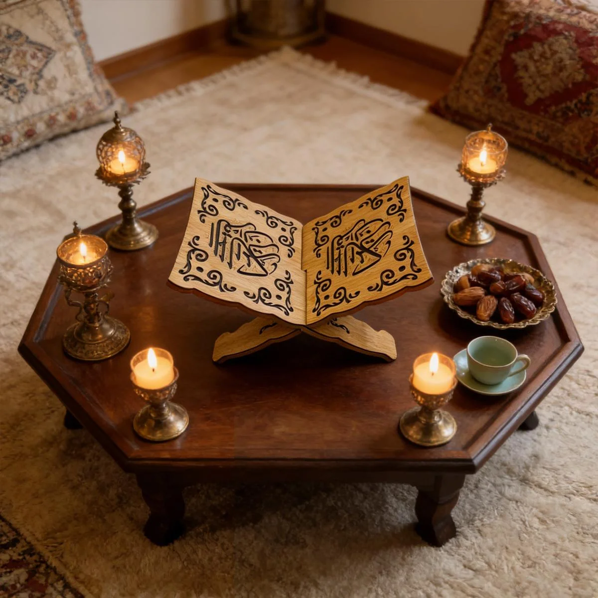 Wooden Quran Book Stand — packaging