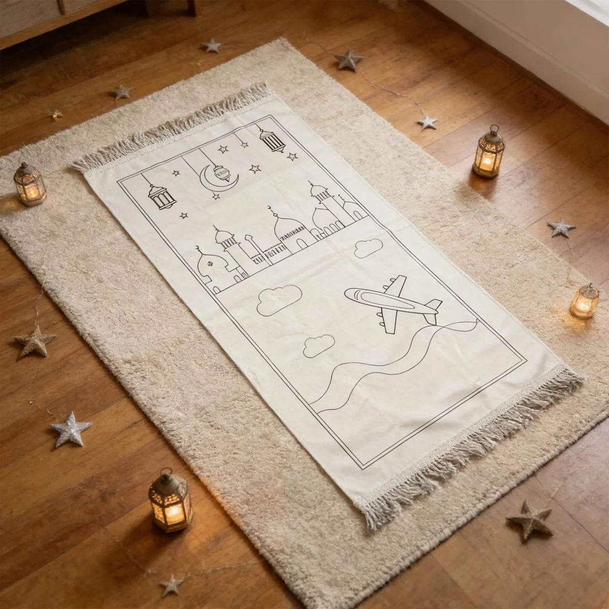 Prayer Mat with tassel packaging — packaging