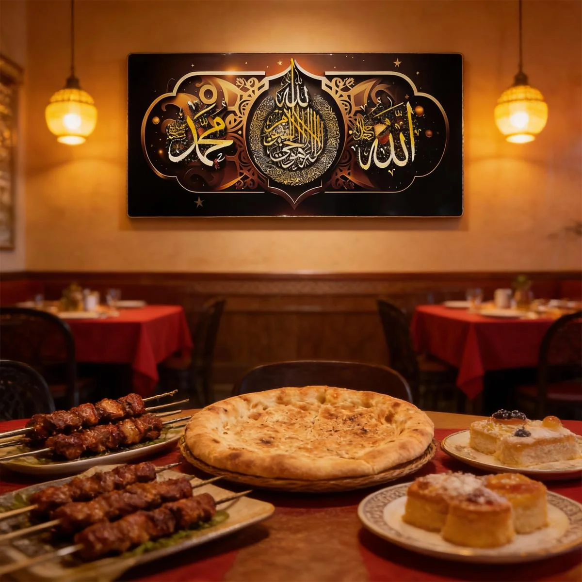 Islamic Wall Art 10pcs — packaging