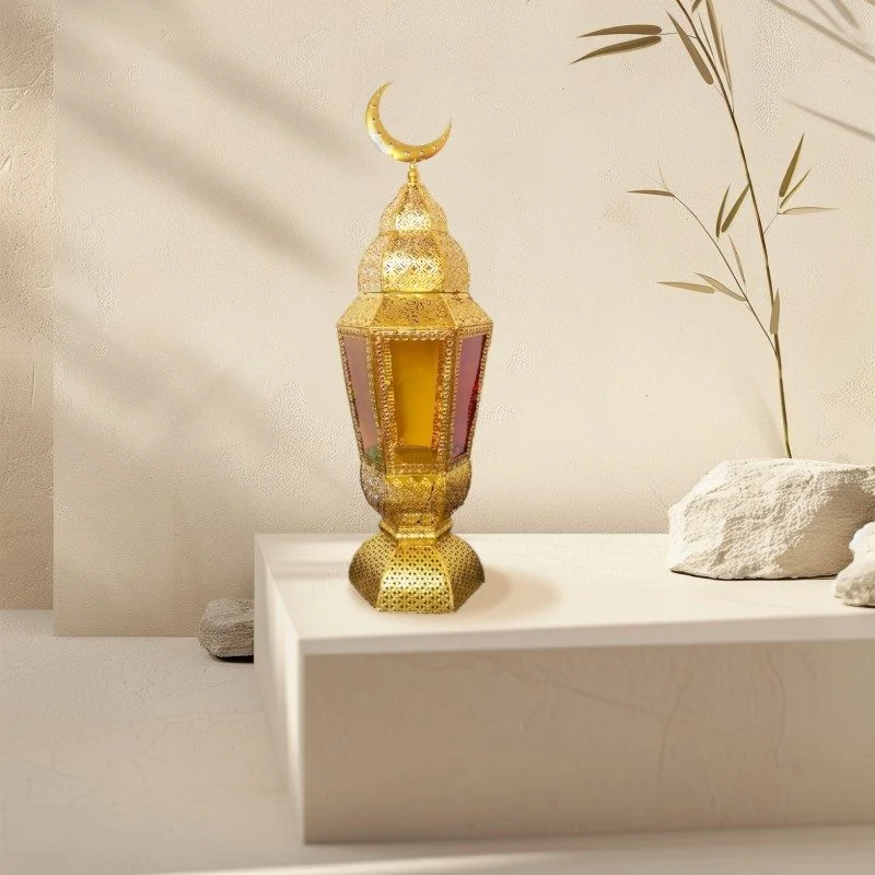 EID LED LANTERN 35*100cm 2pcs (651069)