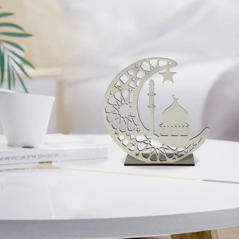 Ramadan Wood Ornament 1pcs (651075)