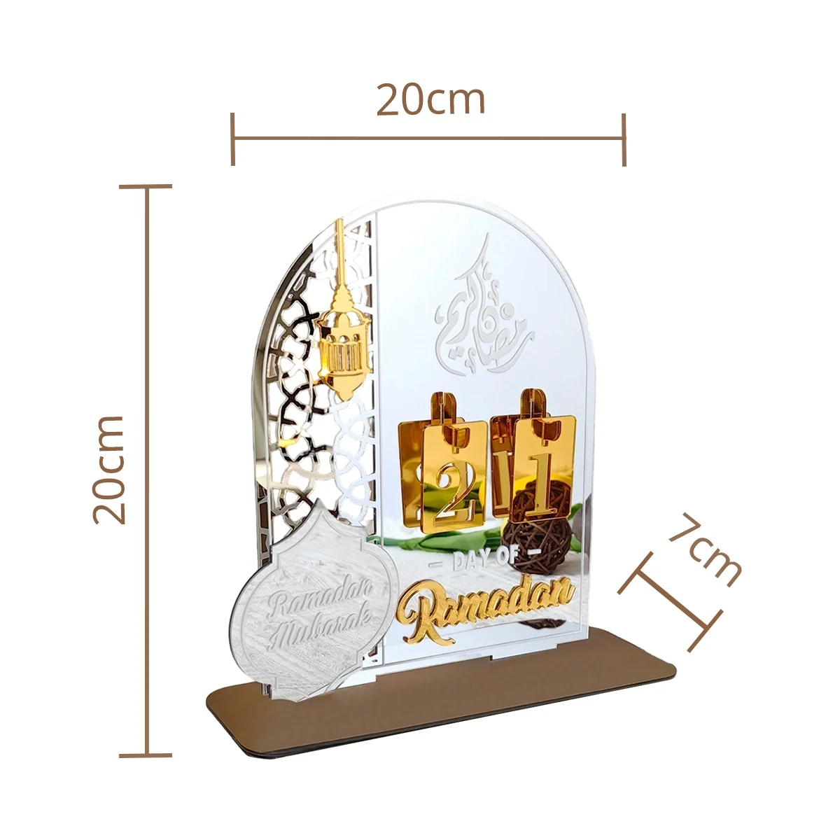 Ramadan Countdown Calendar - White — packaging