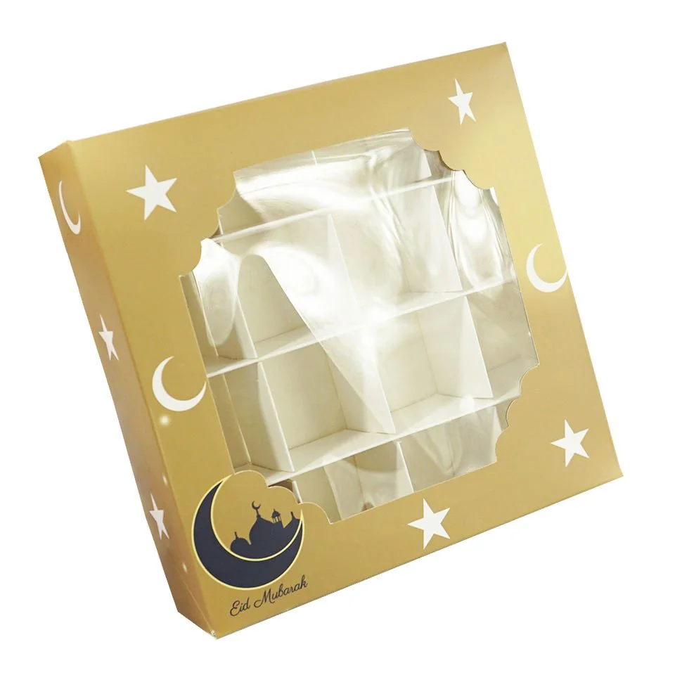 Ramadan 16 Grids Candy Box 2pcs (653270)